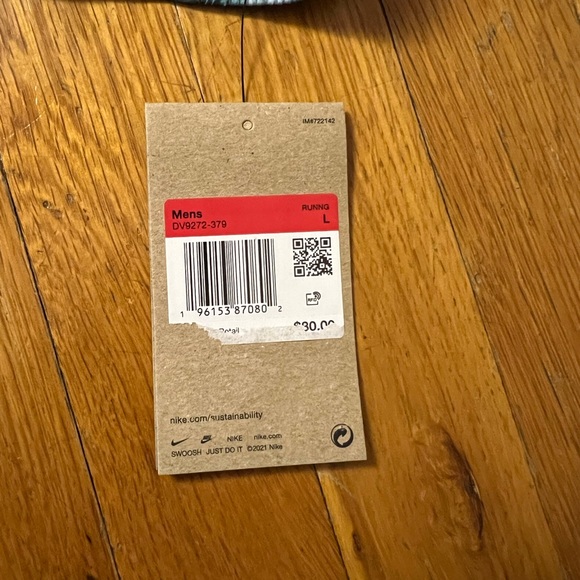 Nike DRI-FIT Stride Run Division 4" DV9272-379 Green Mens Size - Picture 6 of 7